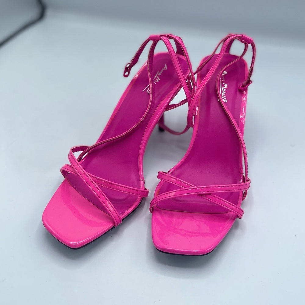 Anne Michelle Hot Pink Strappy Sandal